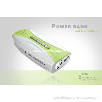 Universal Portable Power Bank With Led Flashlight For Digital Device Like Iphone, Ipad, Samsung P1000